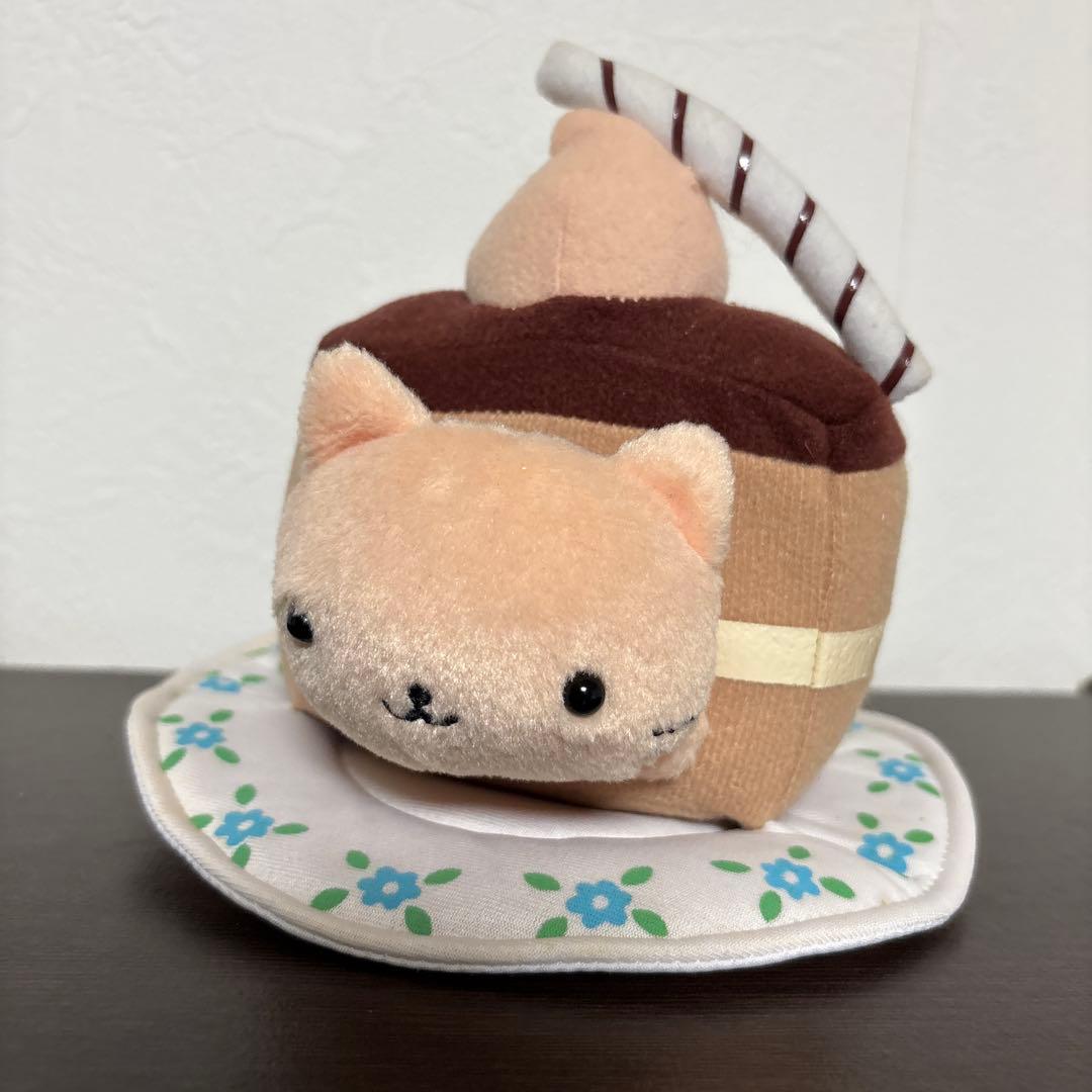にゃんにゃんにゃんこ にゃんこレストラン チョコにゃんこケーキ ぬいぐるみ