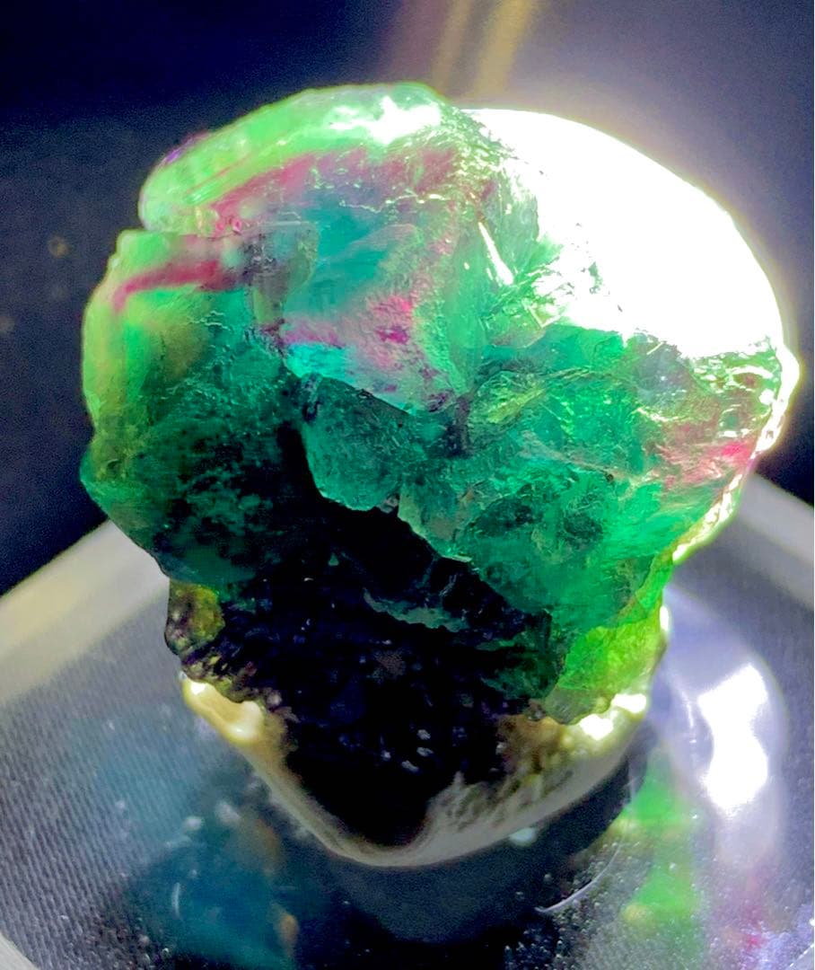 【奇跡のトリカラー】オコルス フローライト 標本