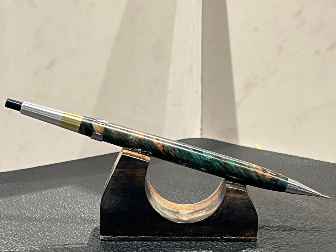 shaikurupg5+スタビメイプル瘤+重量増し加工+真鍮硬度表示窓有り