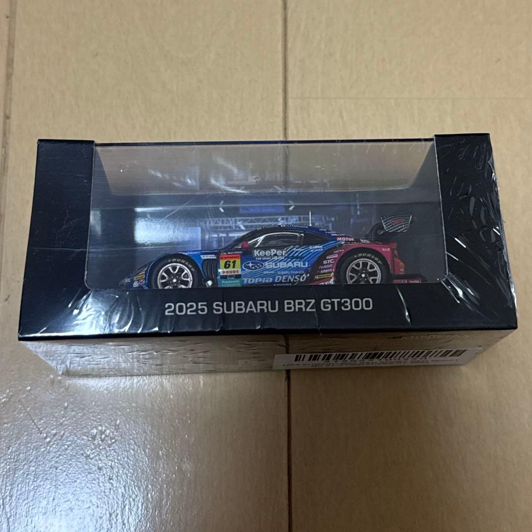 ミニカー 1/64 SUBARU BRZ R&D SPORT GT300 SUPER GT