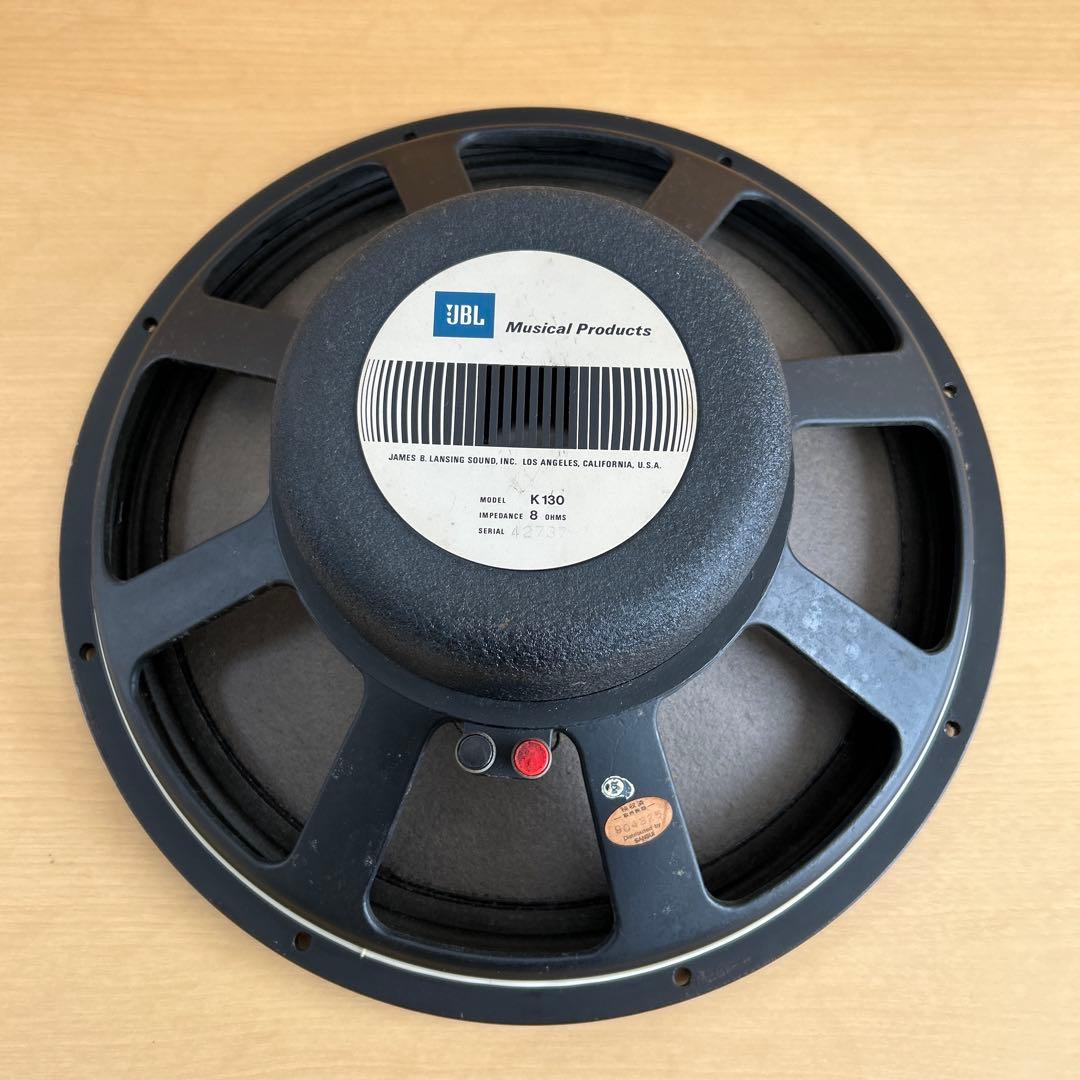JBL K130-8Ω 15インチ アルニコV 楽器用スピーカー