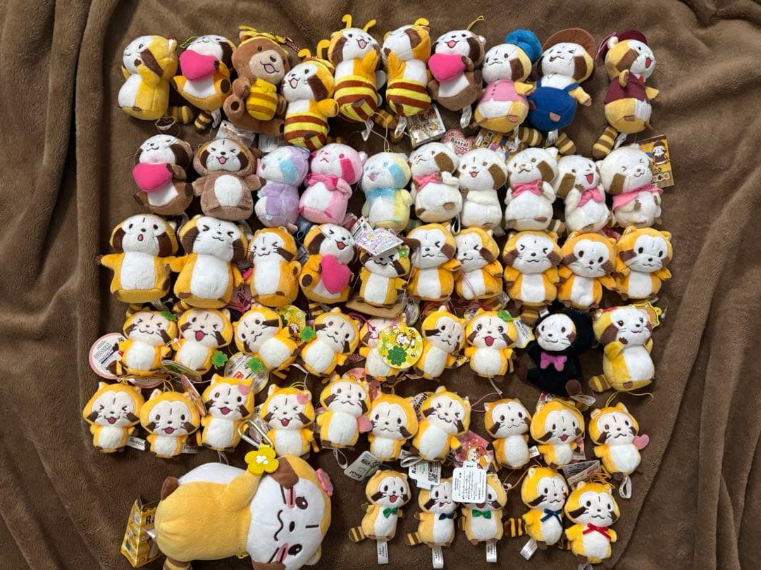 puchi ラスカル　ぬいぐるみ 62点セット