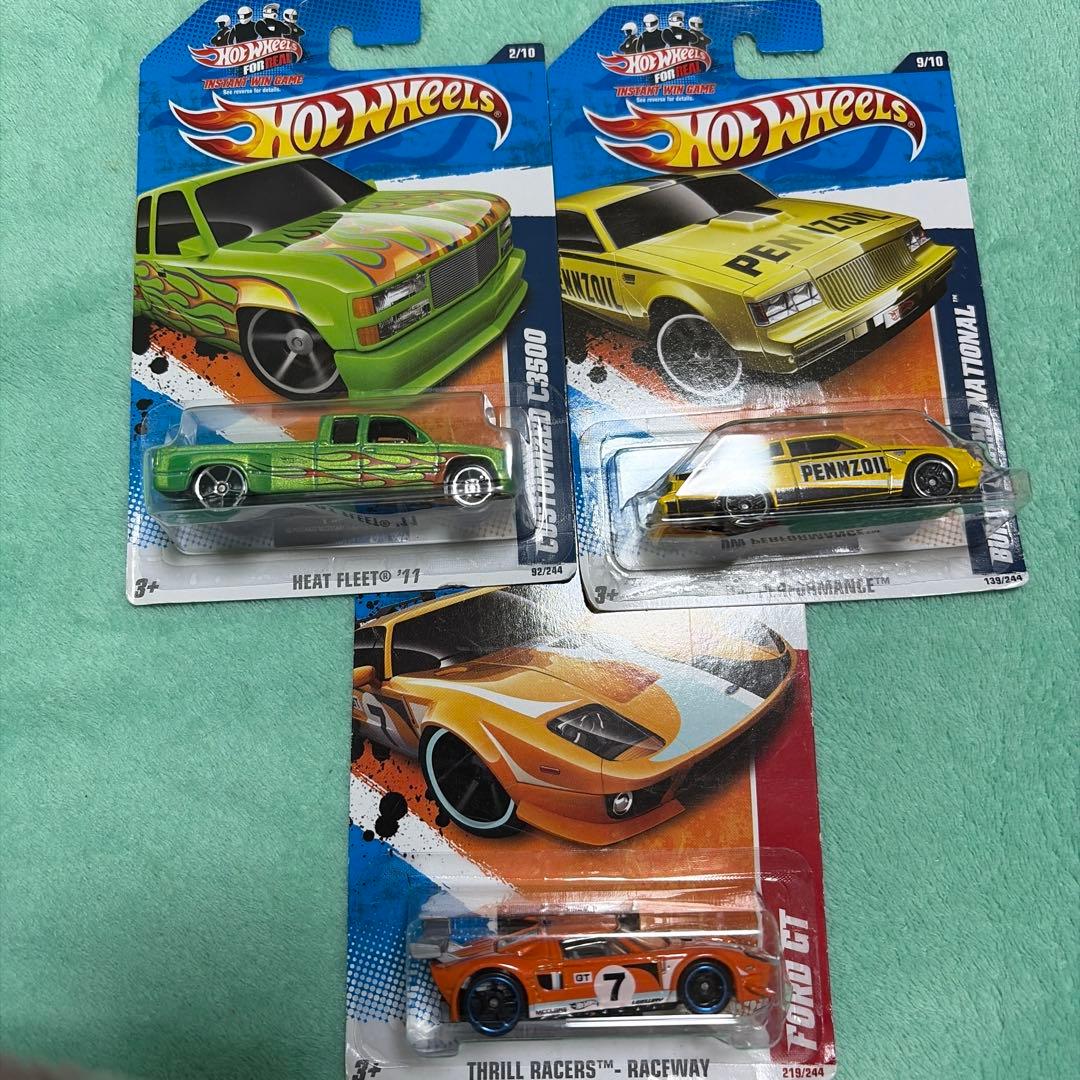 Hot Wheels ミニカーセット 4台 HW52