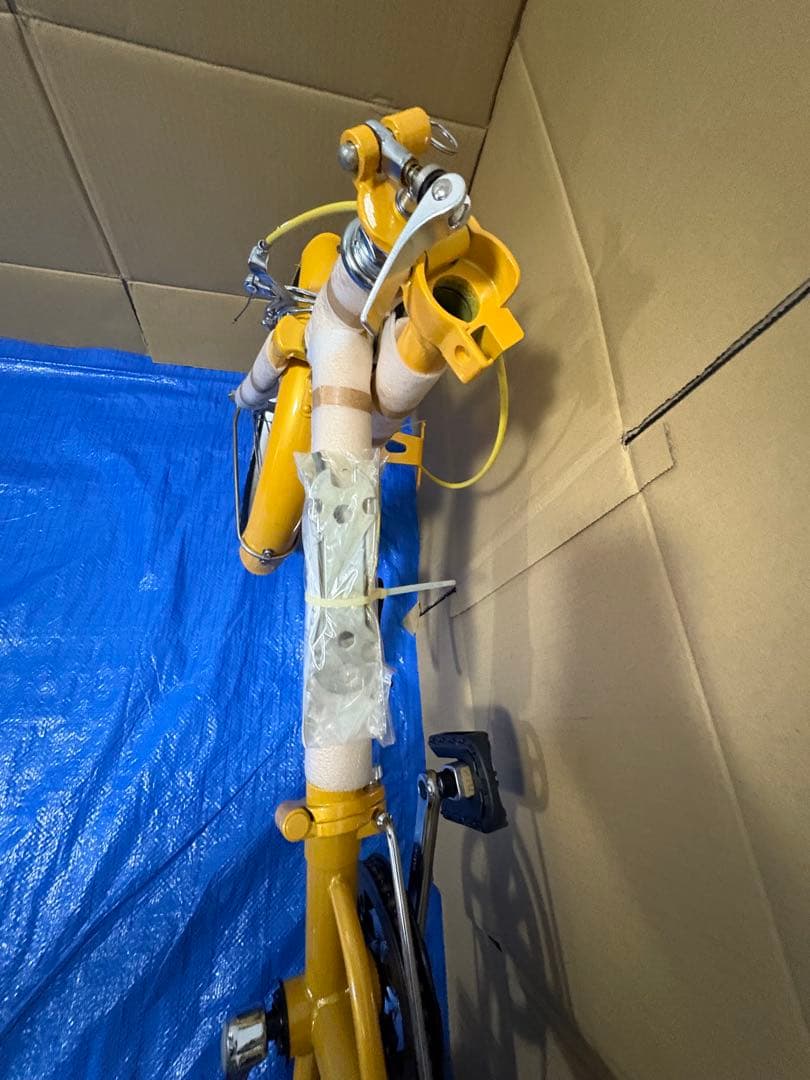 【堀川版】ATENZAアテンザ 折り畳み自転車　イエロー 16 新品未使用