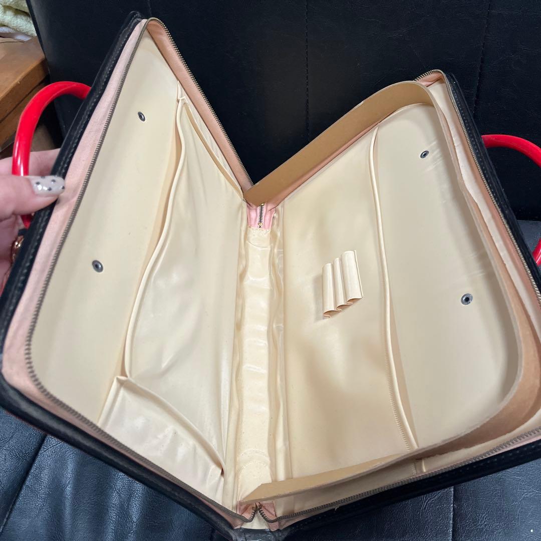 昭和レトロ　デッドストック　オバQ キャラクター バッグ