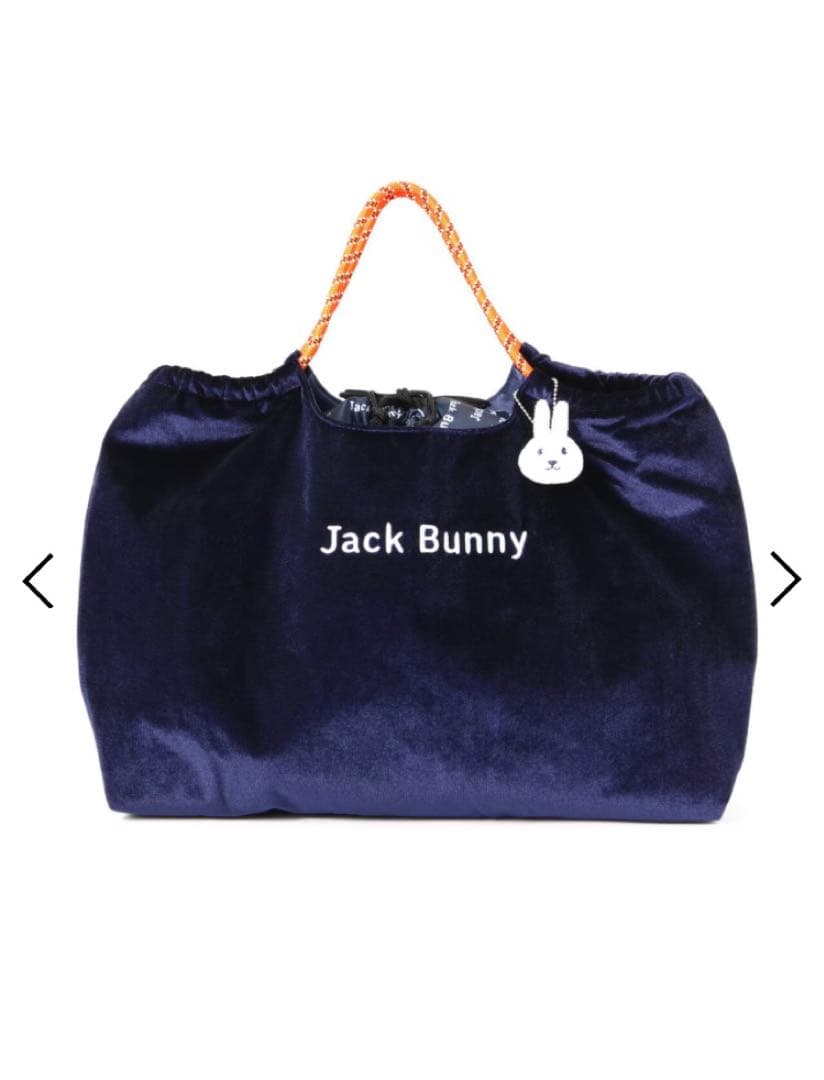 新品　Jack Bunny ゴルフトートバッグ ネイビー