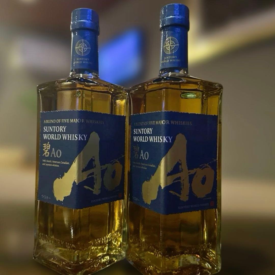Suntory World Whisky Ao サントリー碧 700ml/2本