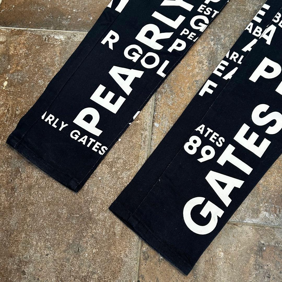 PEARLY GATES パンツ　総柄　30th