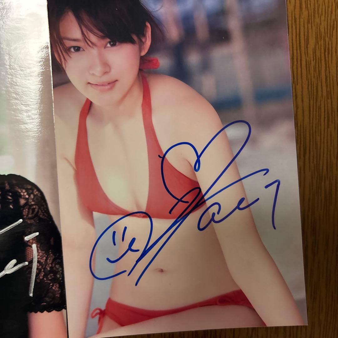 武井咲　直筆サイン入り生写真5枚セット