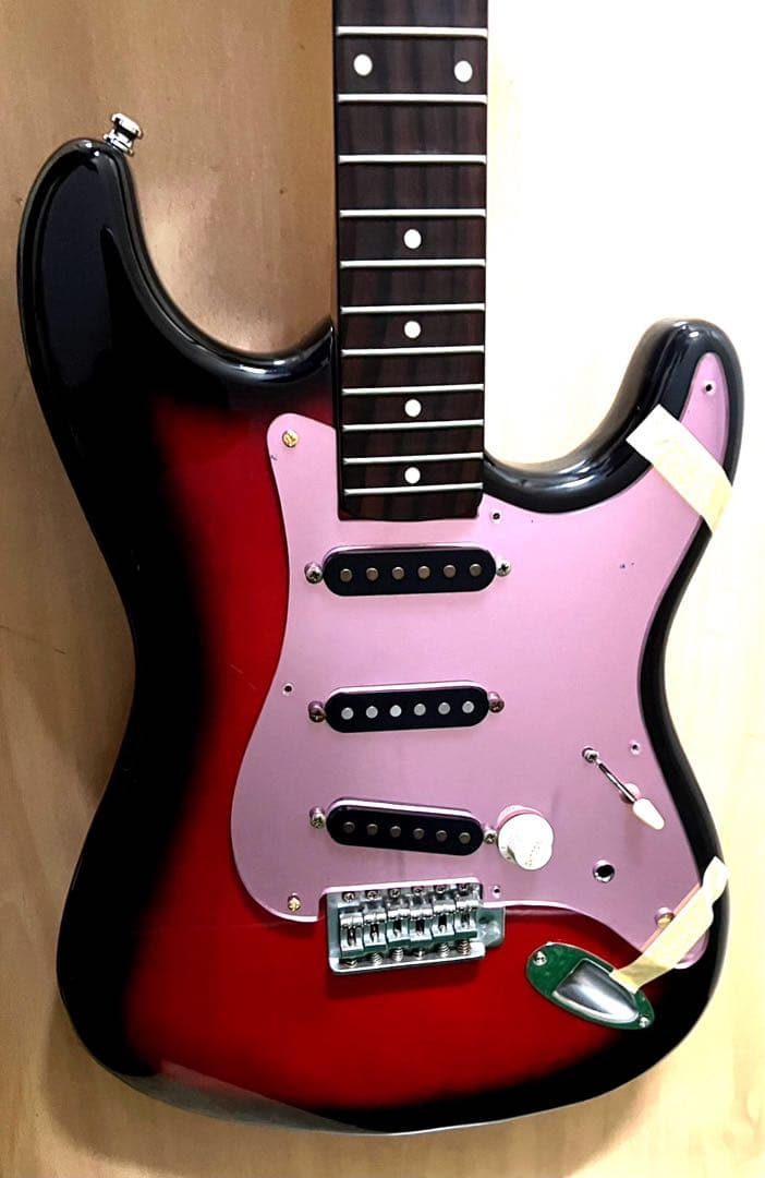 【バーズアイ・虎杢ネック】Galaxy Red風