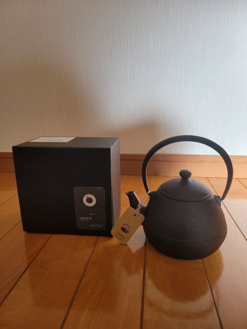 【新品】鉄瓶　たまご形　0.55L （OIGEN／オイゲン）