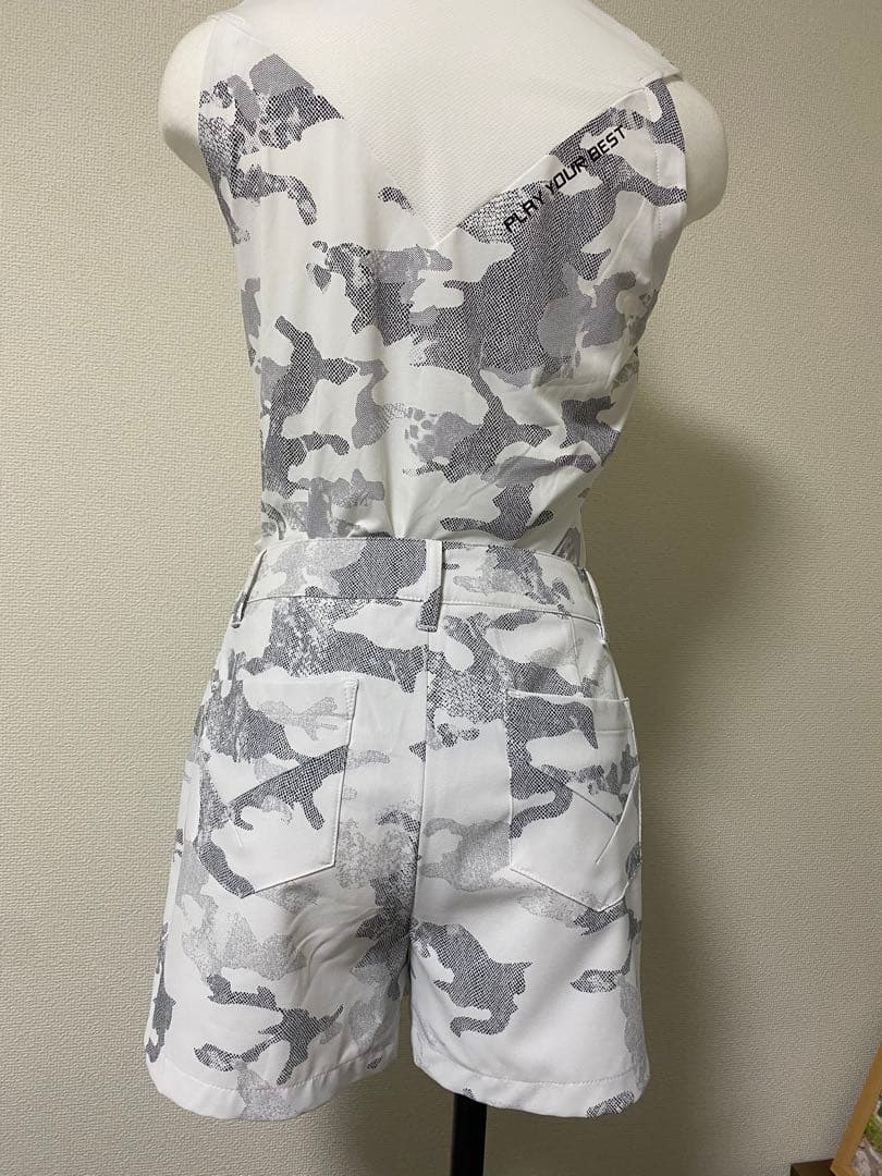 Ping KOREA ピン　韓国ゴルフウェア　セットアップ　ノースリ　スカート