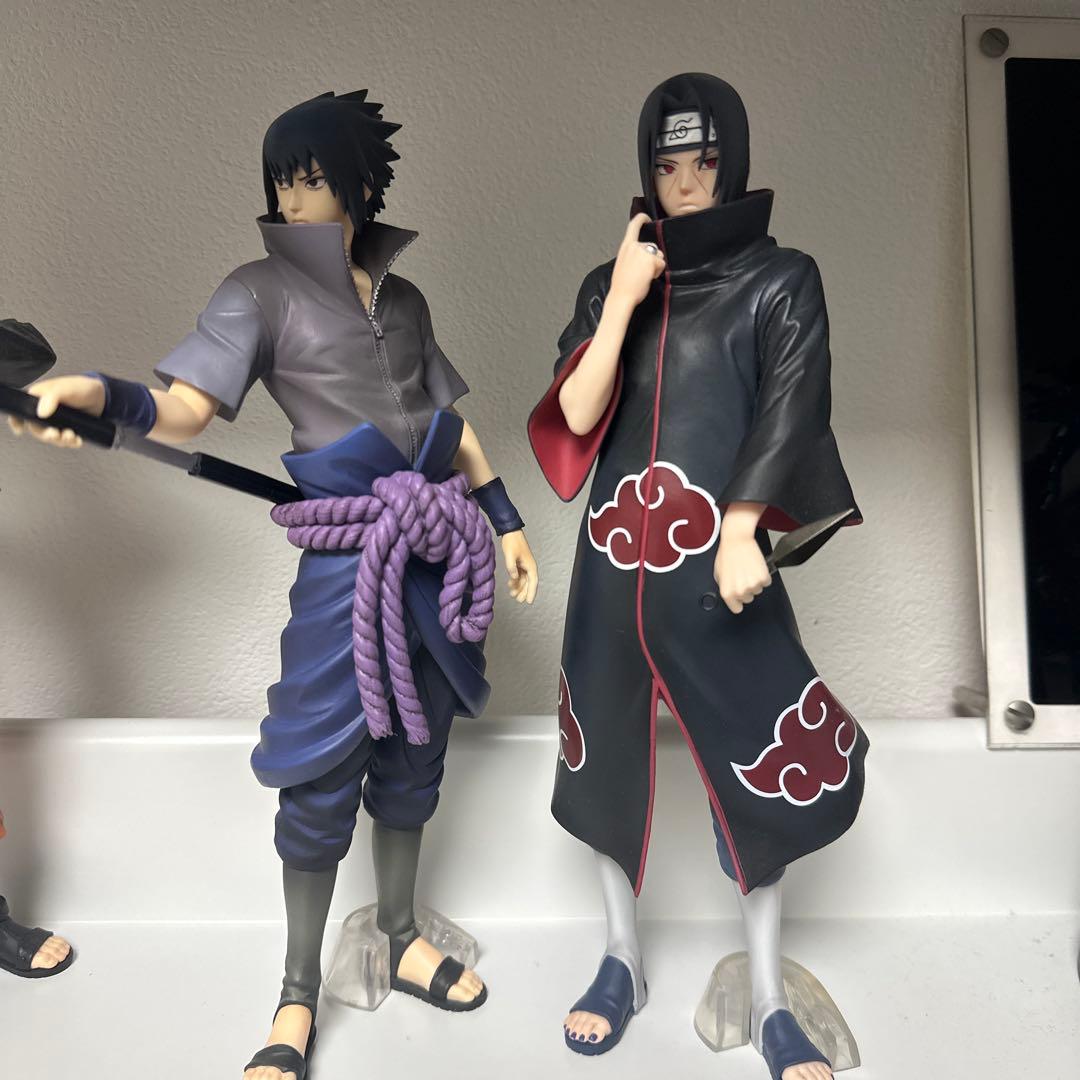 NARUTO ナルト 疾風伝 一番くじ 忍ノ絆 サスケB賞　イタチＤ賞