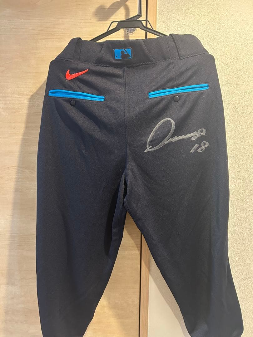 メ*)様 【実使用・宝・超貴重】今永昇太選手　オールスターゲームパンツ使用　直筆