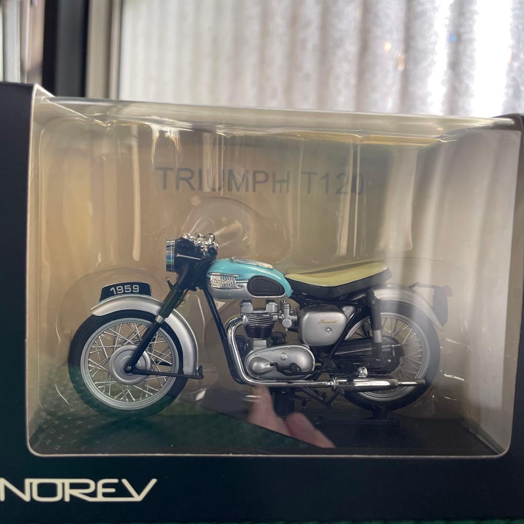 ミニカー NOREV Triumph T120 1959