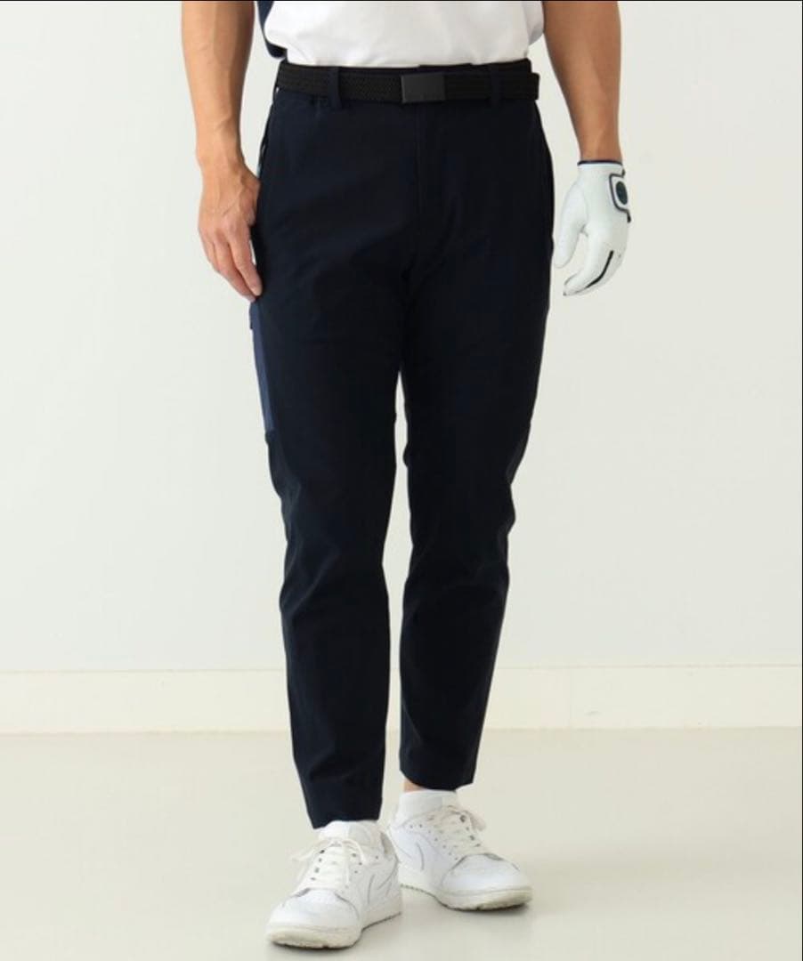 BEAMS GOLF / サイドライン トリコット ストレッチパンツ Lサイズ
