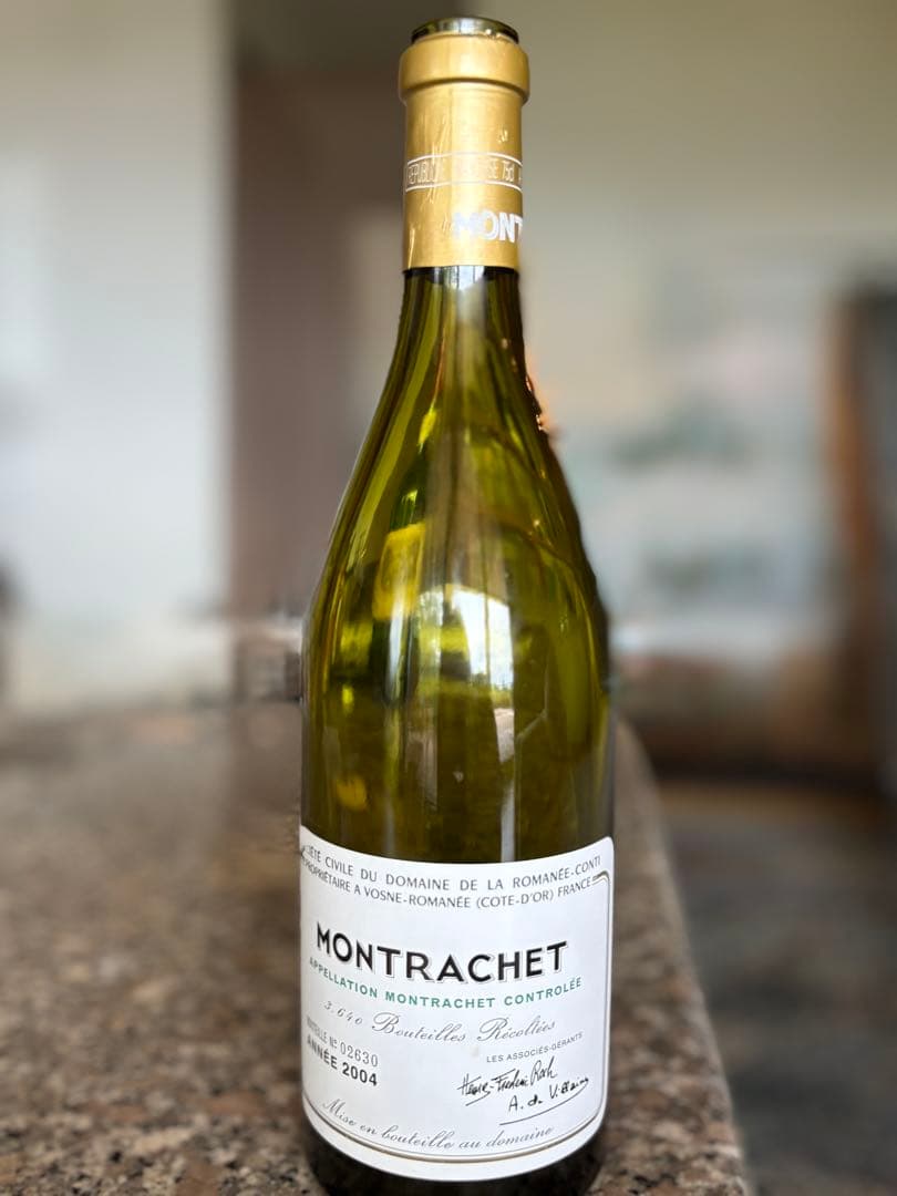 モンラッシェ 2004年 750ml 空き瓶
