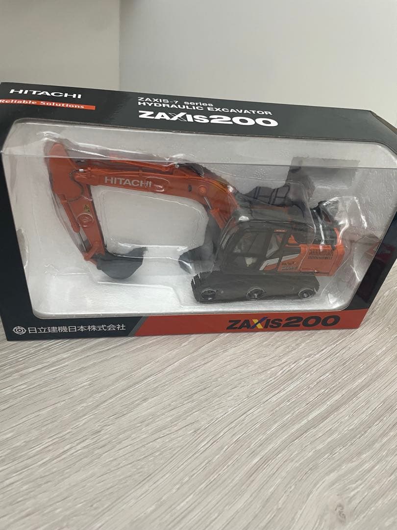 HITACHI ZAXIS200 ミニカー　日立　トミカと2点セット