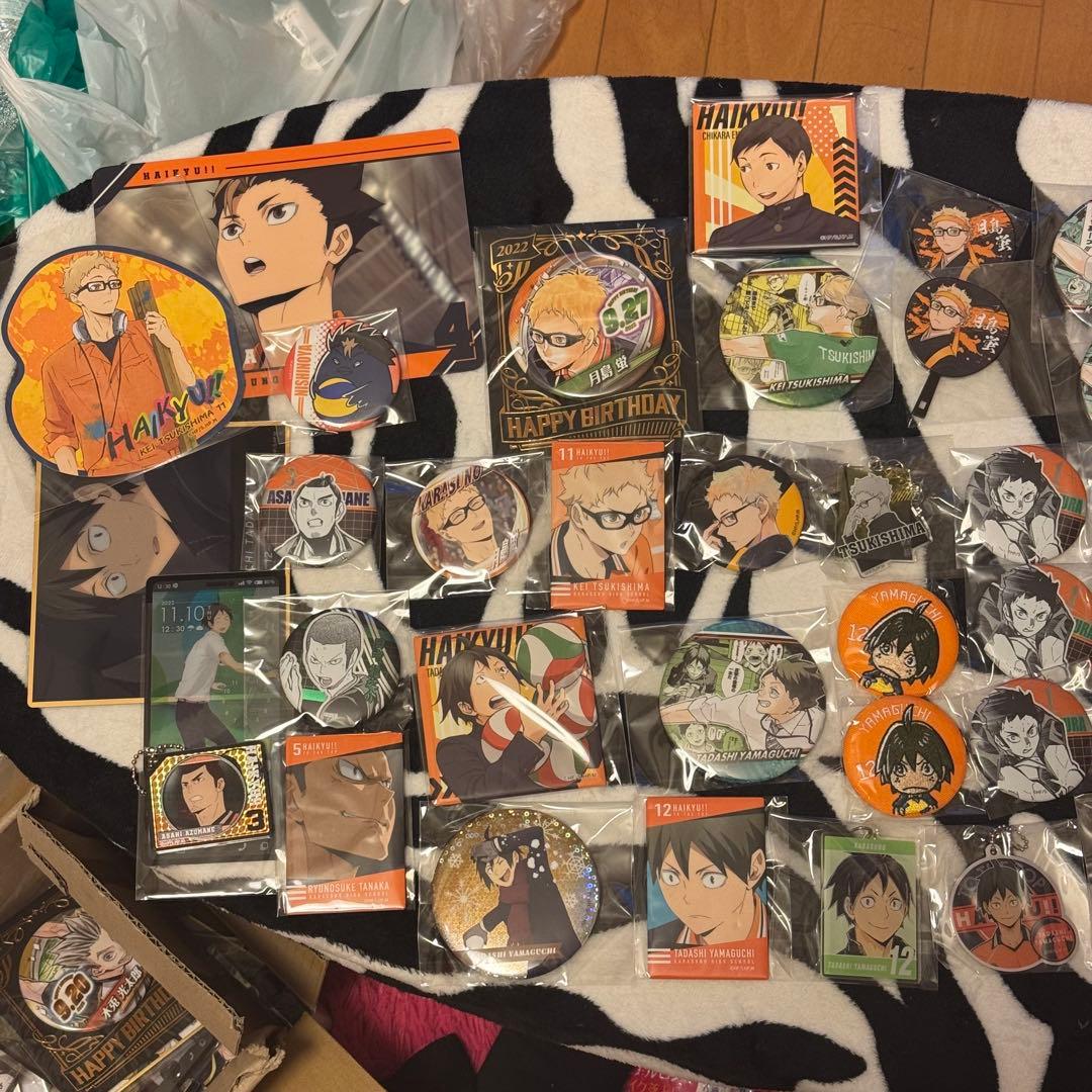 ハイキュー烏野高校 まとめ売り バラ売り可 月島 山口 大地 菅原 田中 西谷