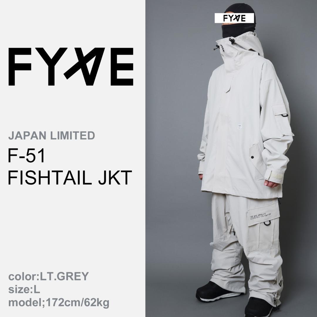 FYVE 日本限定 スノーボードウェア ジャケット グレー Lサイズ f204
