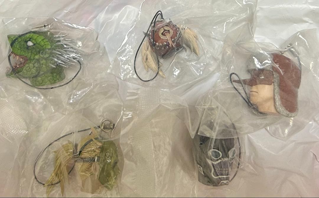 ドロヘドロ ヘッドマスコット5種