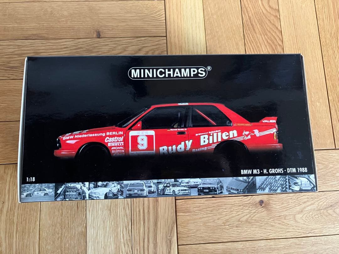 未開封 1/18  M3 H. GROHS DTM 1988 #9