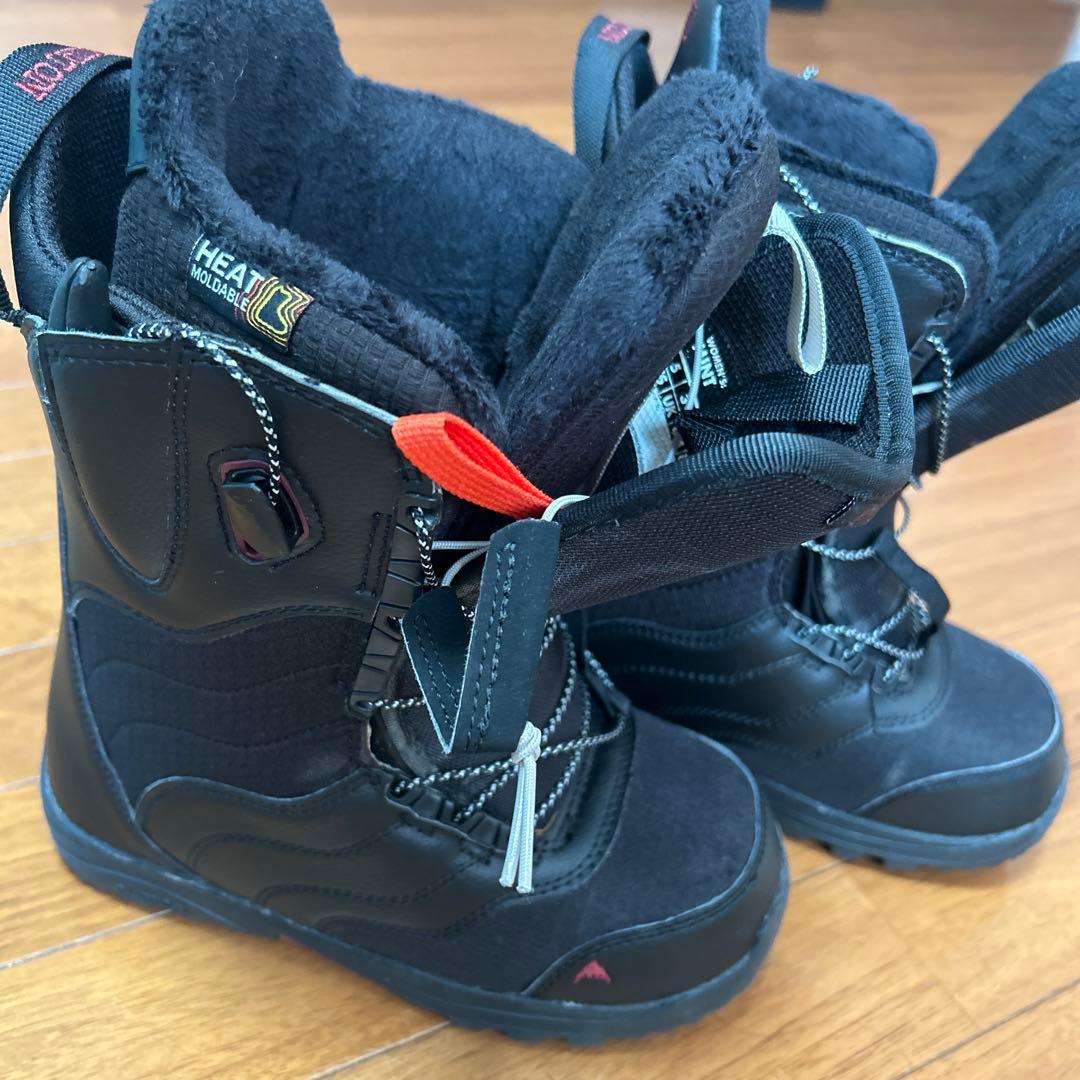 Burton Mint スノーボードブーツ 子ども用 ブラック 22センチ　美品