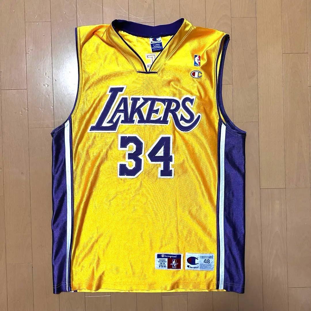 ロサンゼルスレイカーズシャキール・オニール #34 刺繍ユニフォーム