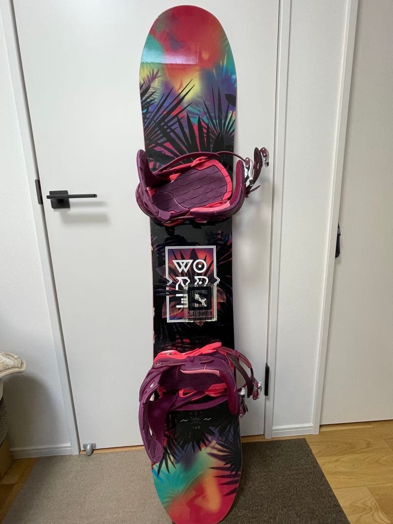スノーボード　板　143cm サロモン　ワンダー