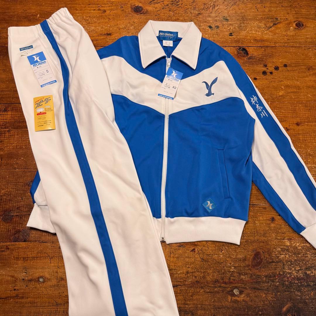 【デッドストック】希少 80's ヒットユニオン トラックジャージ 上下セット