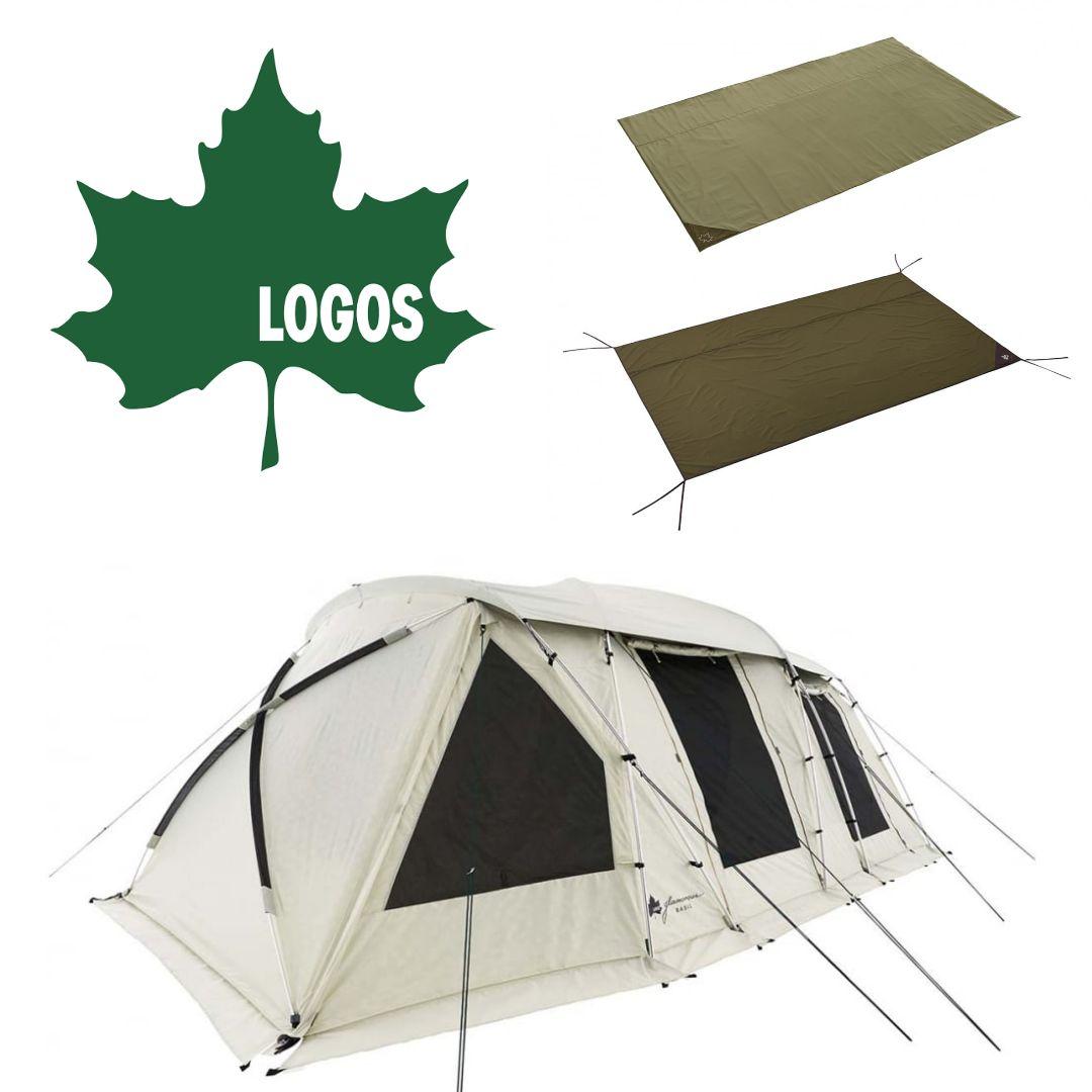 ロゴス グランベーシック PANELドゥーブルWXL BC マット シートセット