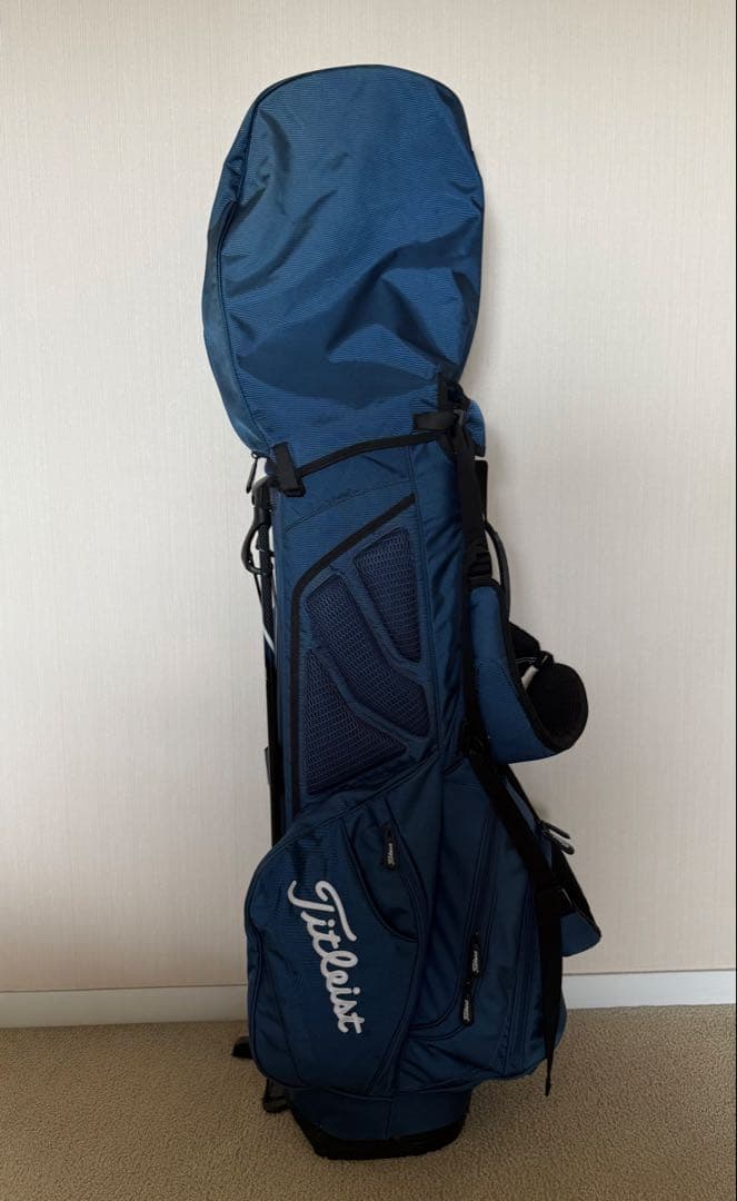 masa　Titleist タイトリスト　ネイビー キャディバッグ