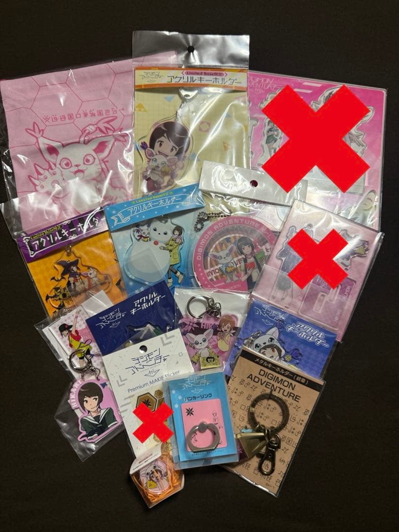 デジモン　八神ヒカリ&テイルモン　グッズまとめ売り