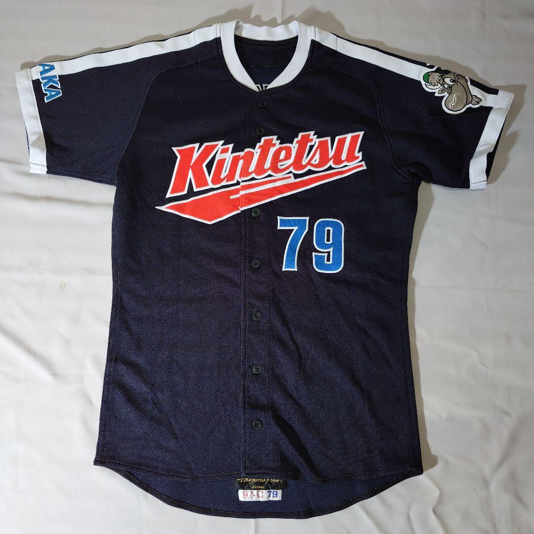 近鉄バファローズ　中尾明生　実使用ユニフォーム