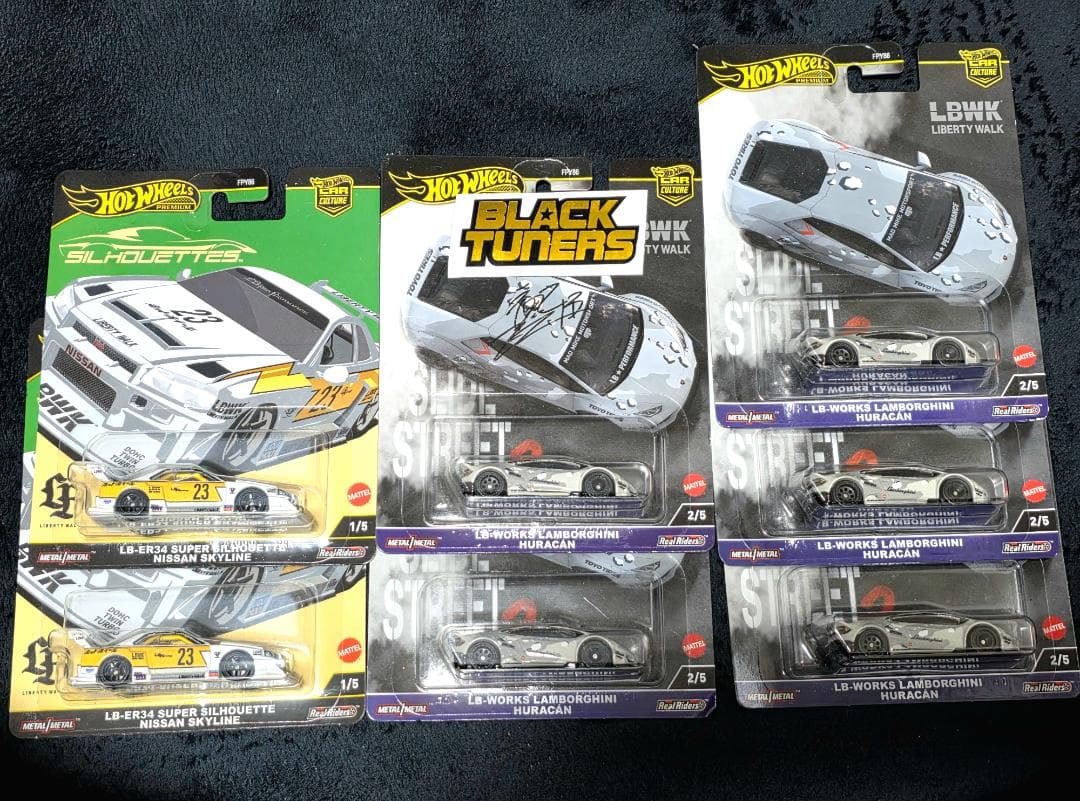 限定 LIBERTYWALK Hot Wheels ミニカー 7台セット