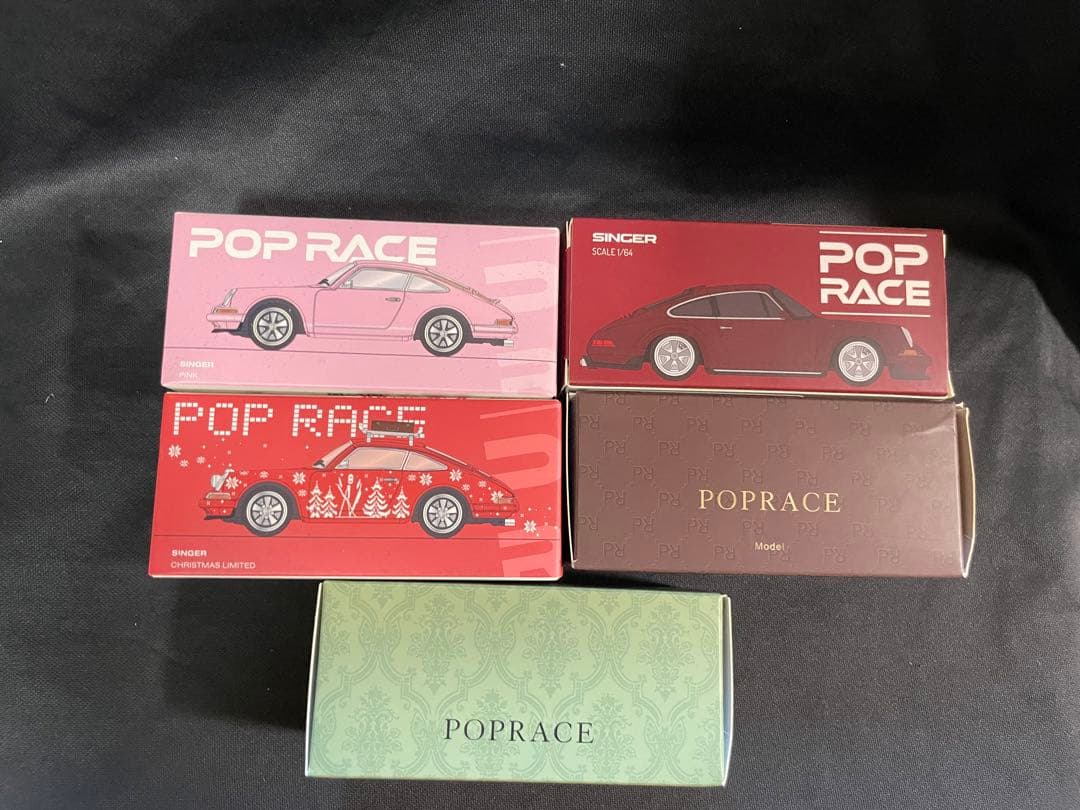 POP RACE ポルシェ ミニカー 5個セット