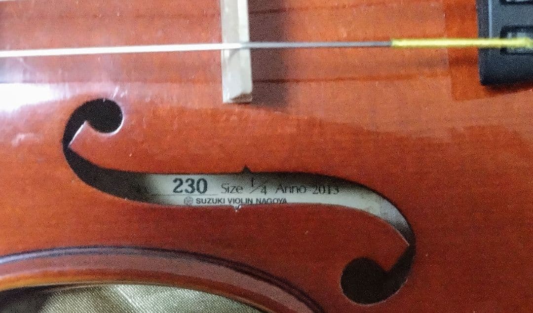 Suzuki No.230 anno 2013 バイオリン1/4