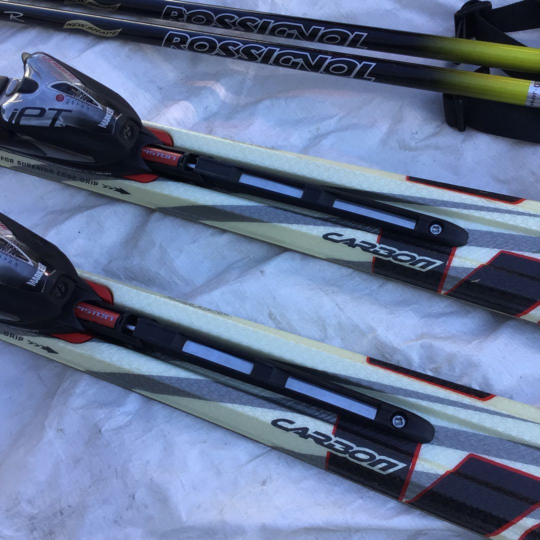 ROSSIGNOL CROSS TIGER スキー板とポール