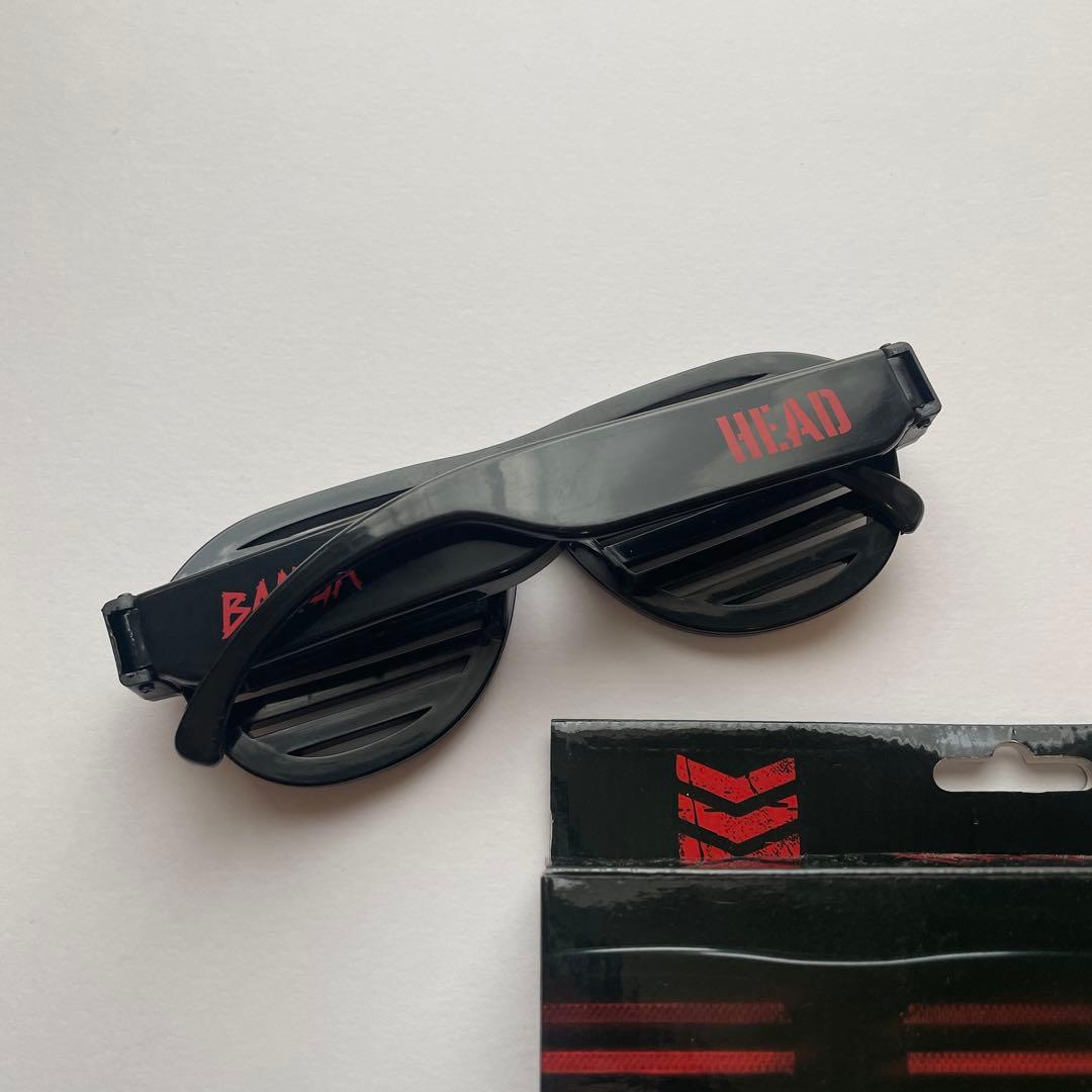 新日本プロレス エルファンタズモ サングラス 【ALL RED】