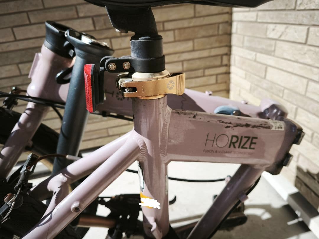 DAHON HORIZE キャメル　ジャンク品　パーツ取り