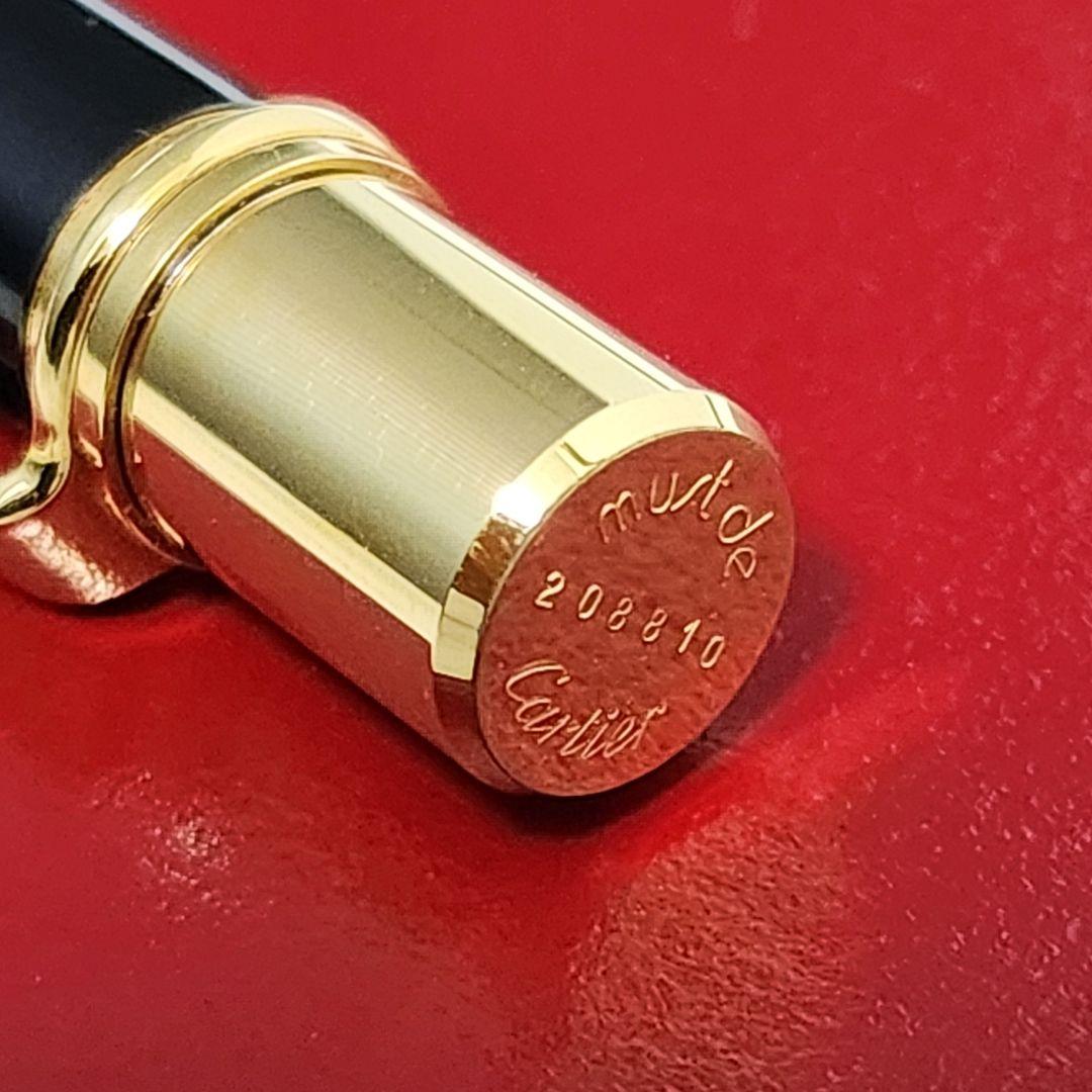 【ほぼ新品】Cartier must de Cartier ボールペン