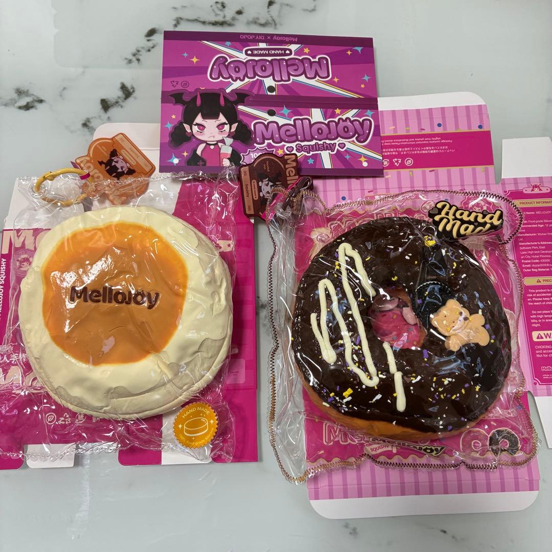 Melladoy クリーミークリーム　スフレ　ドーナツ　セット