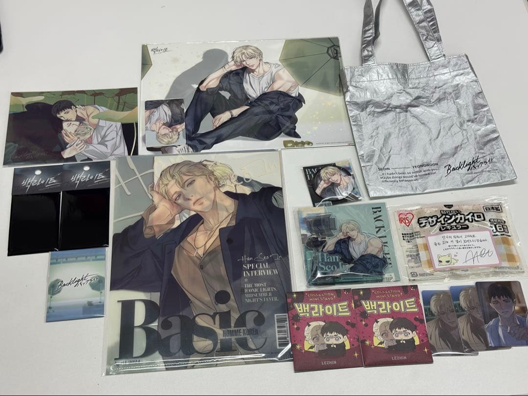 韓国BL 特典付き　バックライト backlight 全種類セット