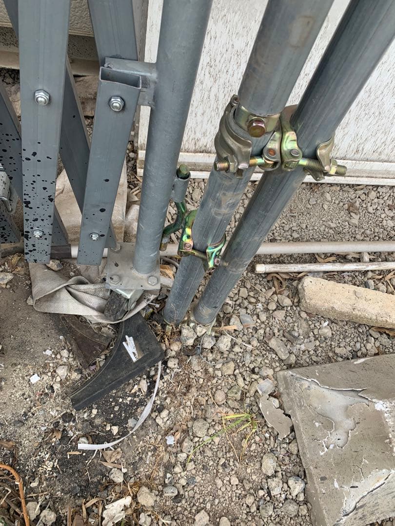 [直接引き取り、配送可能] キャスターゲート×2 横6.3m 縦1.9m