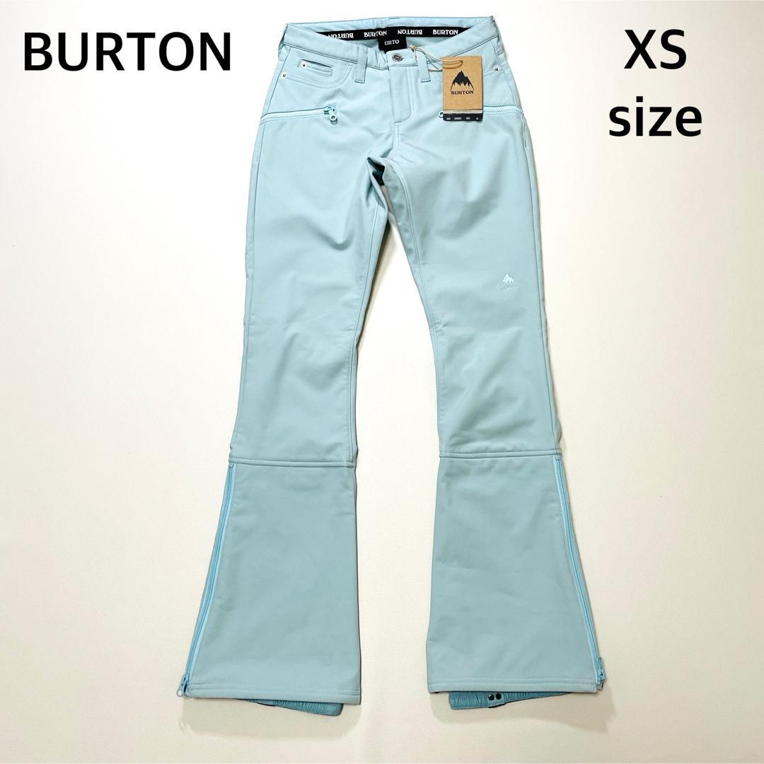 6713【タグ付】バートン　パンツ　レディース　裏起毛　ブーツカット　スリム