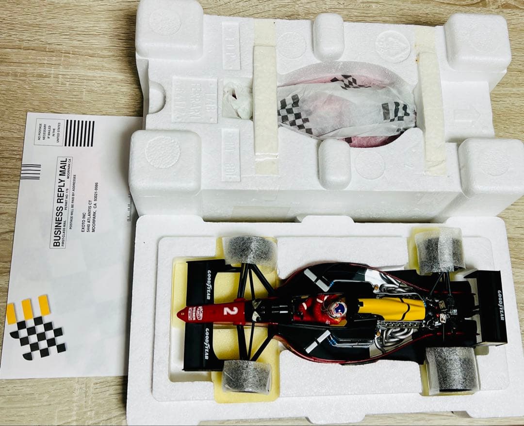 エグゾト 1/18 フェラーリ 641/2 ポルトガルGP 1990 京商