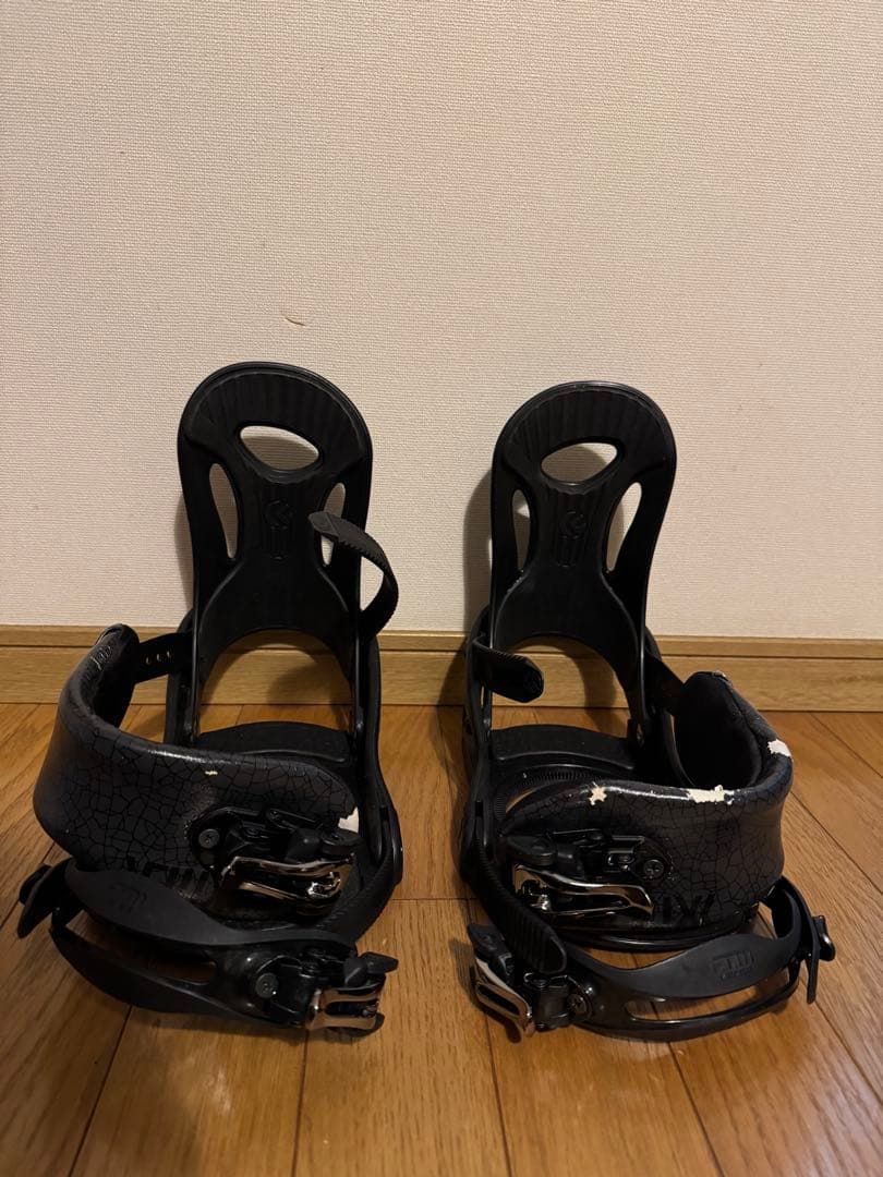 【値下げ依頼可】FLUX ブラック スノーボードビンディング