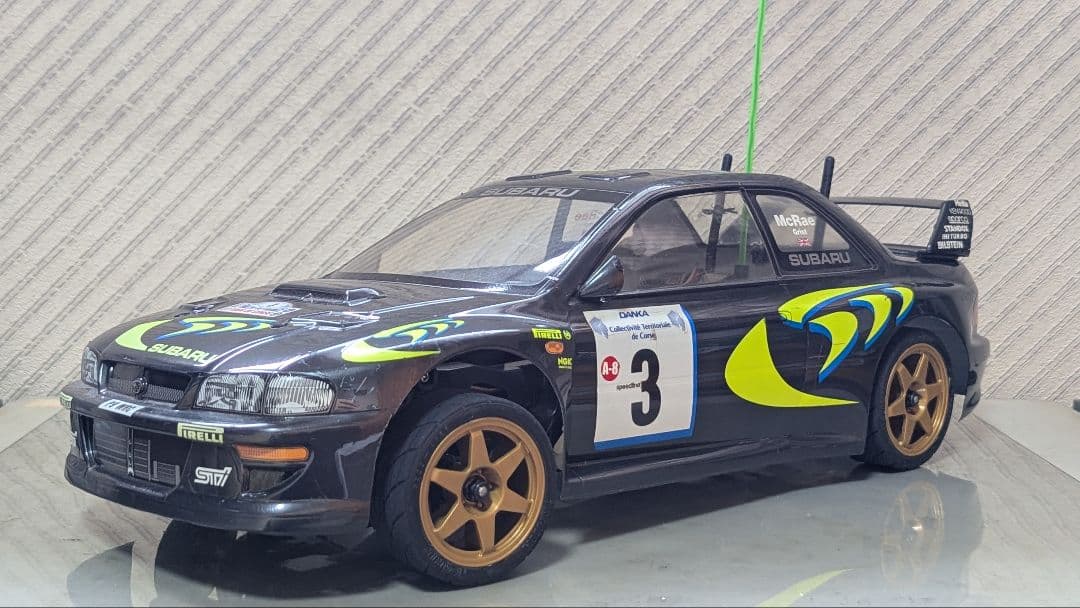 1/10 タミヤ ラジコン スバル インプレッサ TL-01 シャーシ