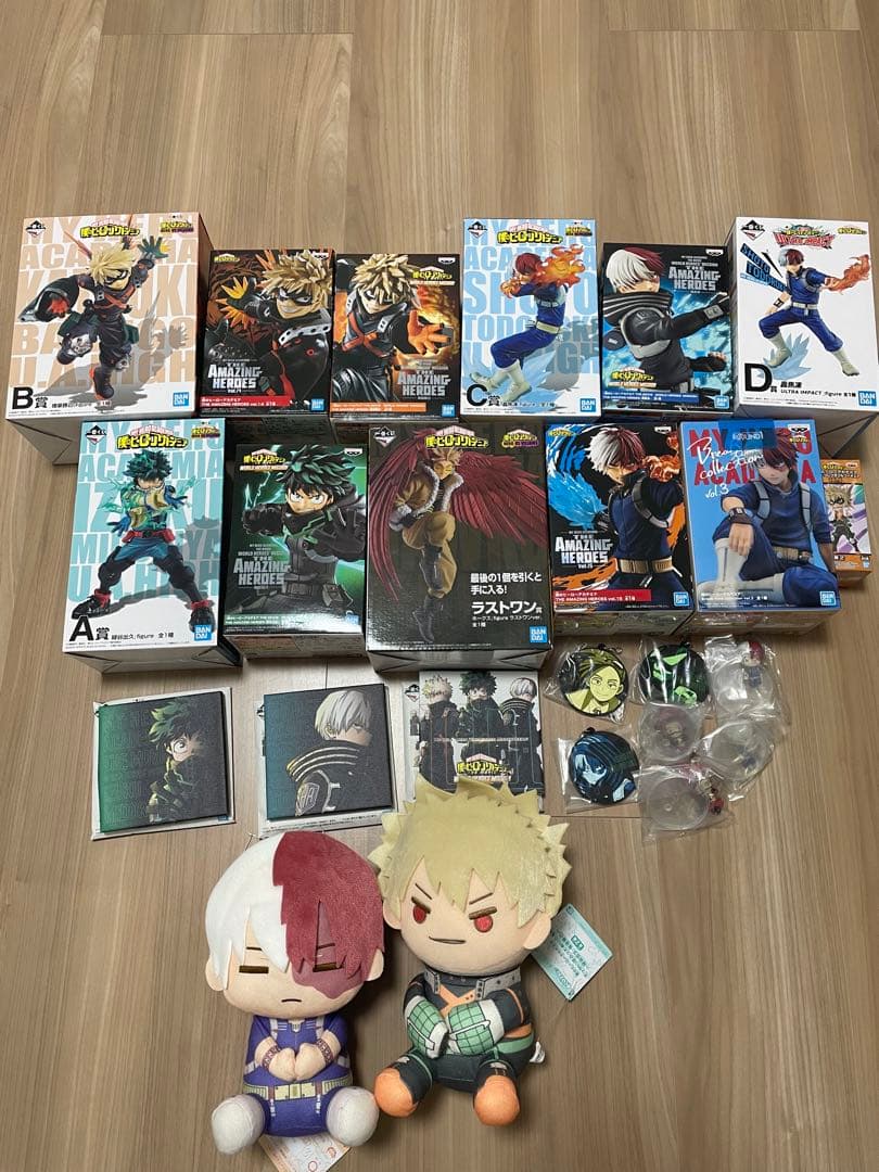 ヒロアカ　轟焦凍　爆豪勝己　緑谷出久　ホークス　ロディ　切島鋭児郎　まとめ売り