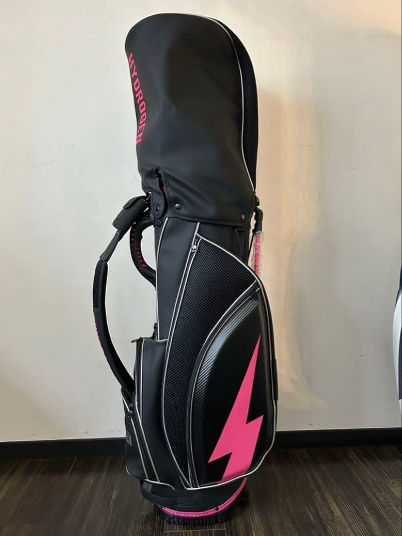 最終価格HYDROGEN キャディバッグ　ハイドロゲン